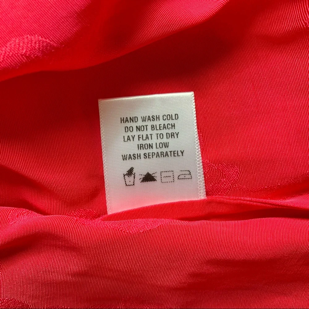 NWT Lovers + Friends Hot Pink Satin Kimono Robe Wrap Dress XXS XS No Belt - Picture 9 of 16